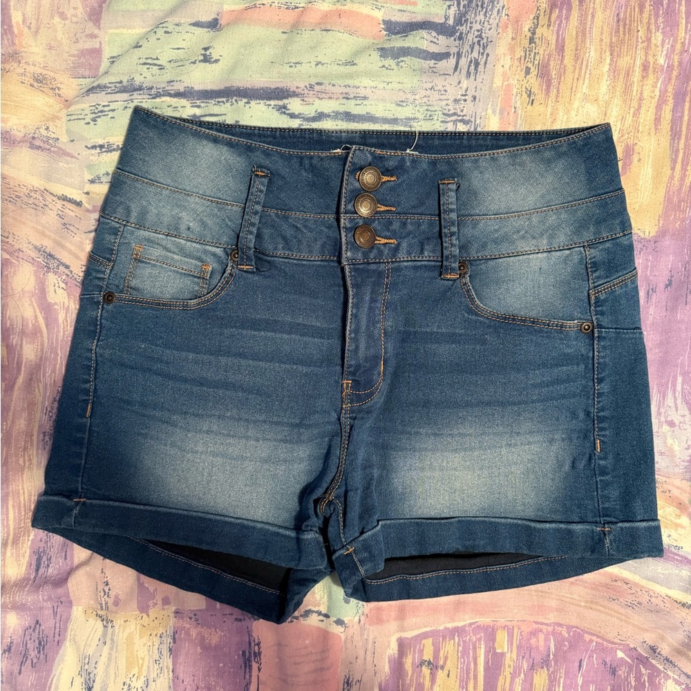 Bluenotes Blue Jean High rise curvy shortie - Picture 1 of 4